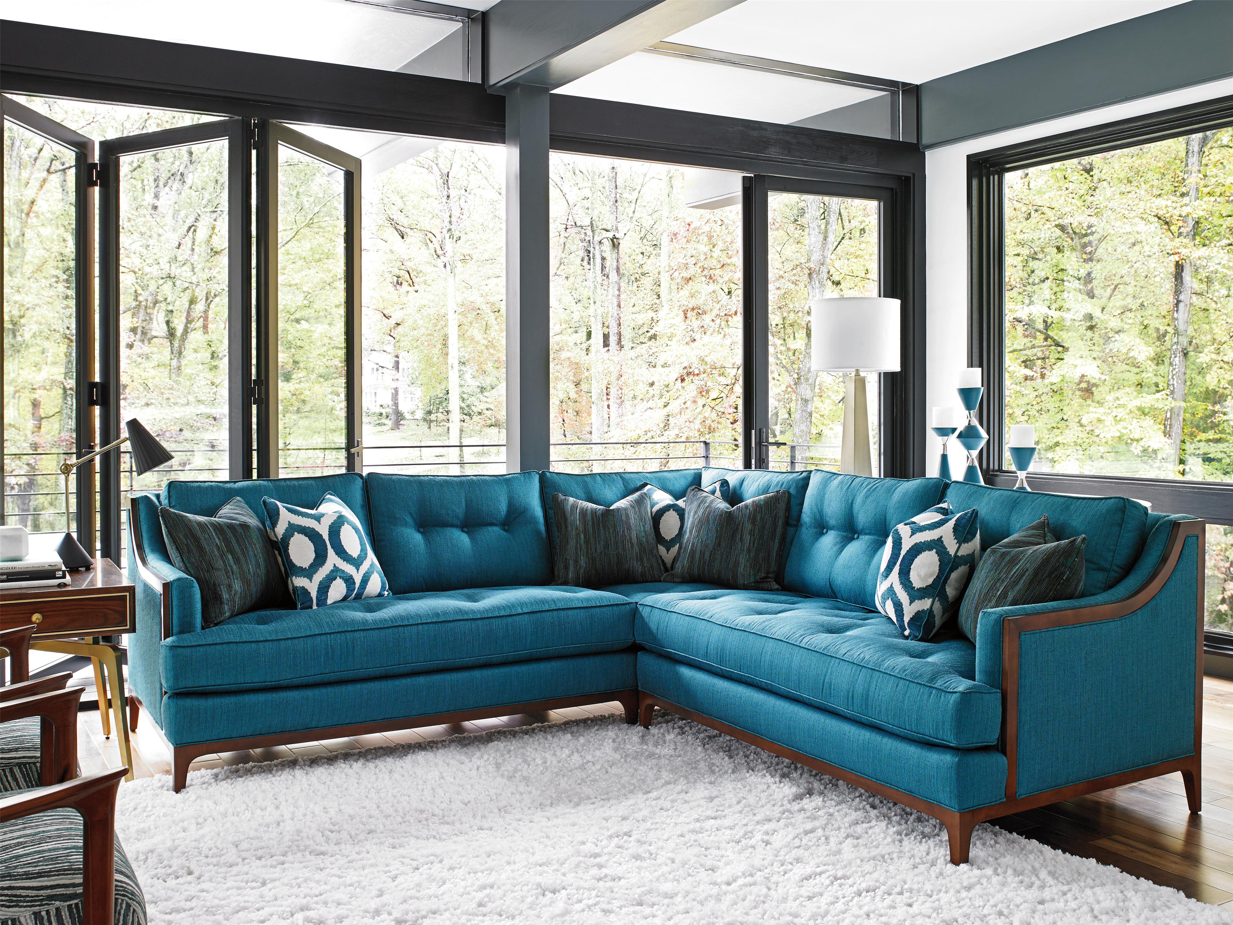 Lexington TAKE FIVE 7577SECT Barclay Corner Sectional Sofa with